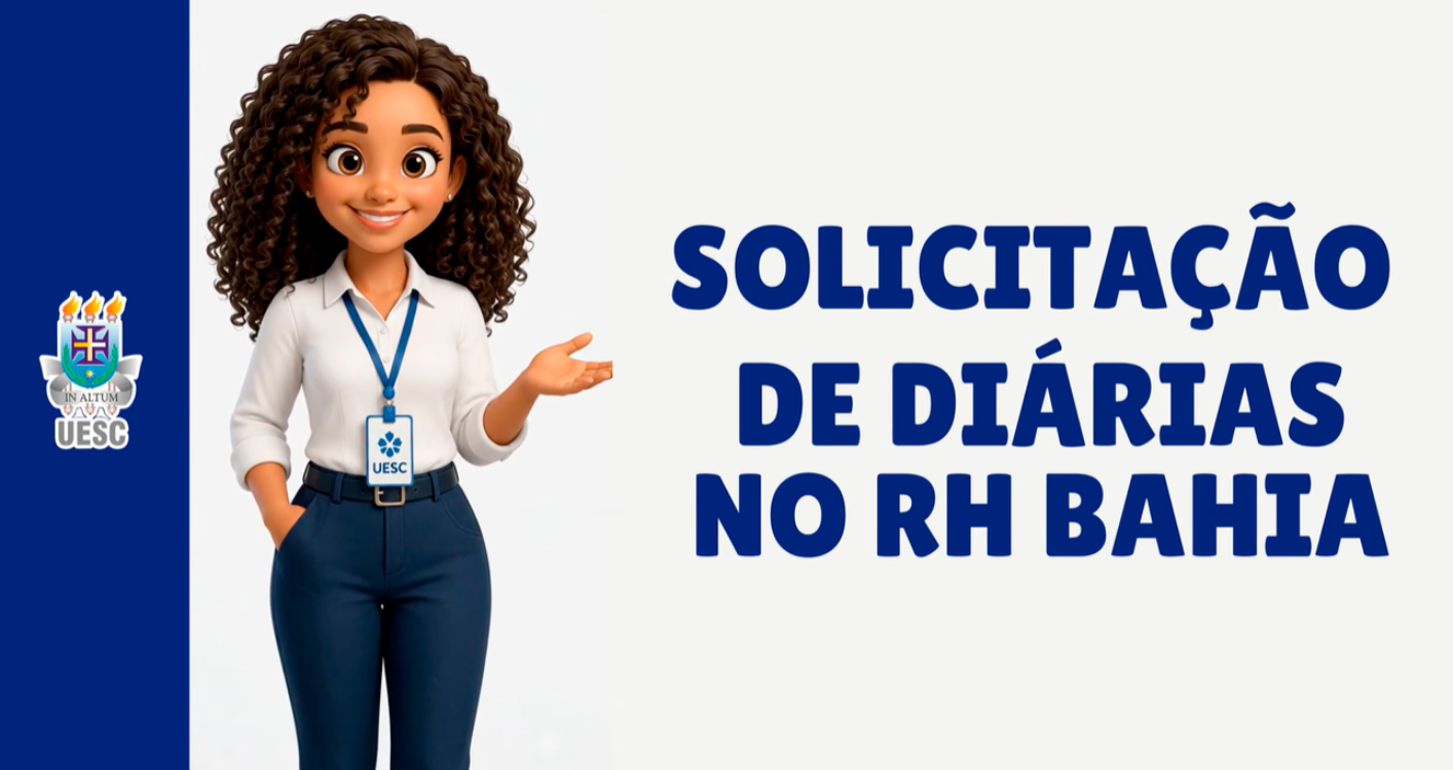 Tutorial de solicitação de diárias