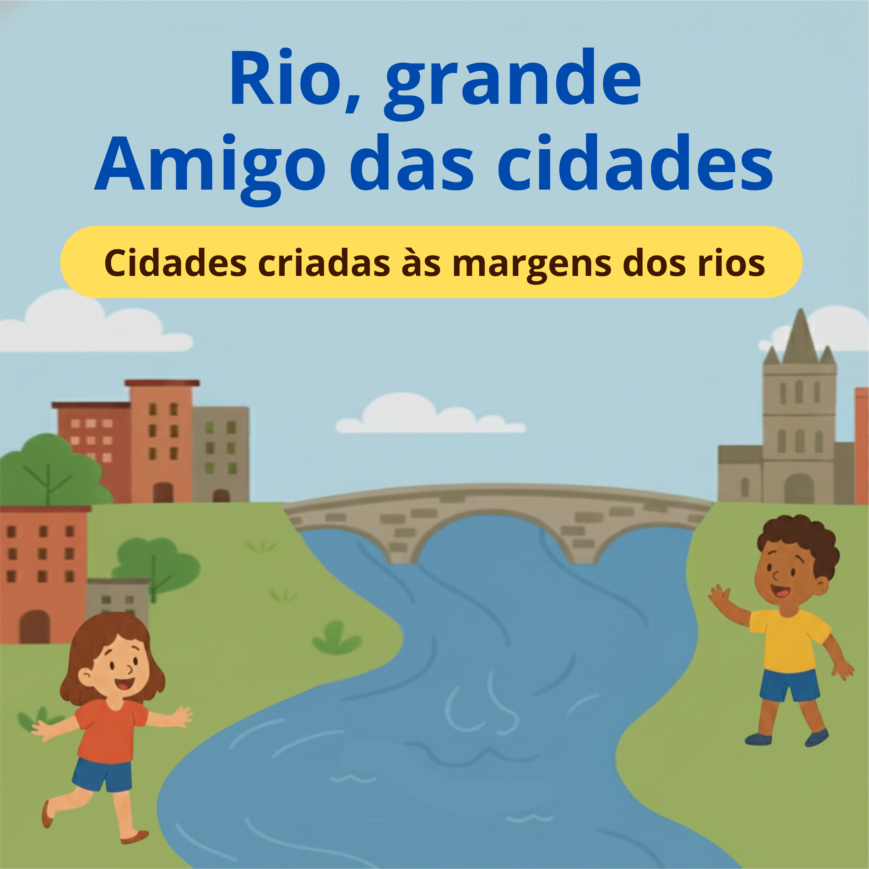 Capa do livro Rio, grande amigo das cidades